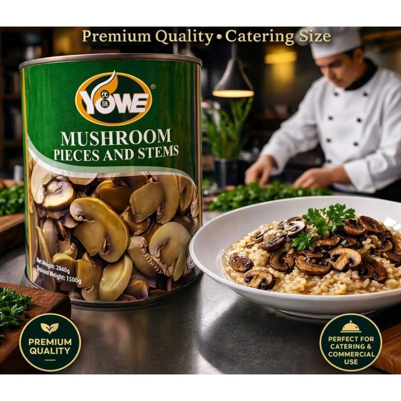 MUSHROOM PIECES & STEMS